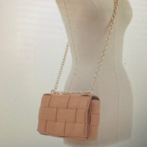 Grey Label Tan Vegan Leather Chain Bag - Picture 9 of 9